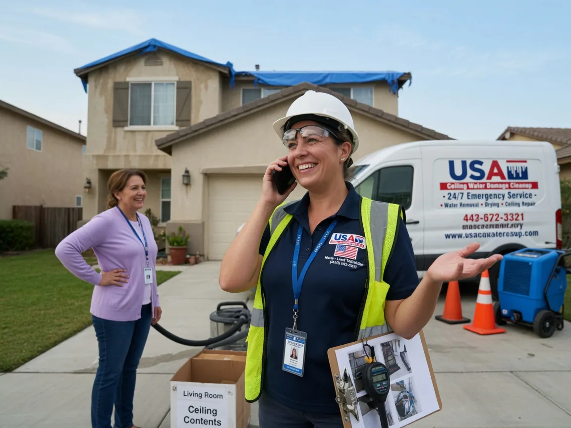 Ceiling Water Damage Restoration Hutto, TX FAQs
